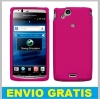 FUNDA SILICONA PARA SONY ERICSSON XPERIA ARC X12 FUCSIA
